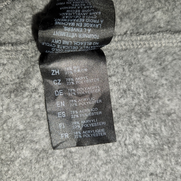 Kuhl Long Sweater Fleece Jacket Womens  Heathered Gray Hooded SZ XS - Picture 10 of 10